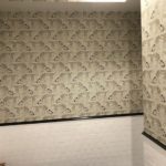 Schumacher Wallpaper Installation Restaurant